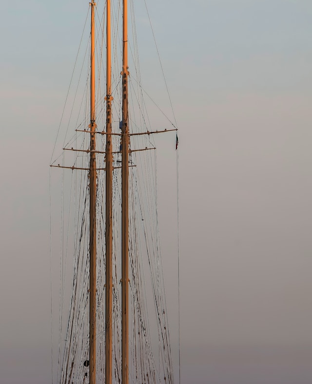 Sailing on a Tall Mast Ship